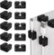 10PCS Nearockle Silicone Cable Clips Cord Organizer for Desk, Strong Adhesive USB Charger Cord Holder Cable Management, Office Car Desktop Nightst...