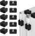 10PCS Nearockle Silicone Cable Clips Cord Organizer for Desk, Strong Adhesive USB Charger Cord Holder Cable Management, Office Car Desktop Nightst...