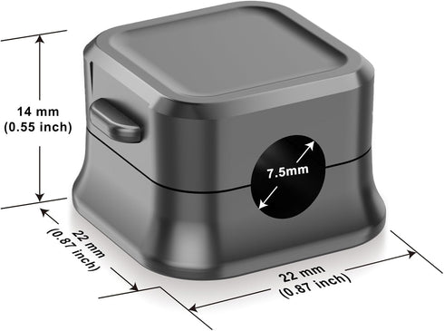 Magnetic Cable Clips, 6 Pack Cord Organizer Holder, for Desk Cable Management, Adhesive Wire Keeper for Desk in Bedroom Living Room Kichen Office ...