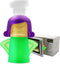 Abnaok Microwave Cleaner, Angry Mama Microwave Cleaner Microwave Oven Steam Cleaner Easily Clean in Minutes Cleans Add Vinegar and Water for Home ...