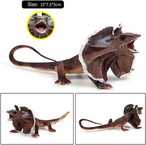 Realistic Lizard Animal Model Toys 2 Pcs Simulated Lizard Reptile Figurine Collection Playset Science Educational Props...