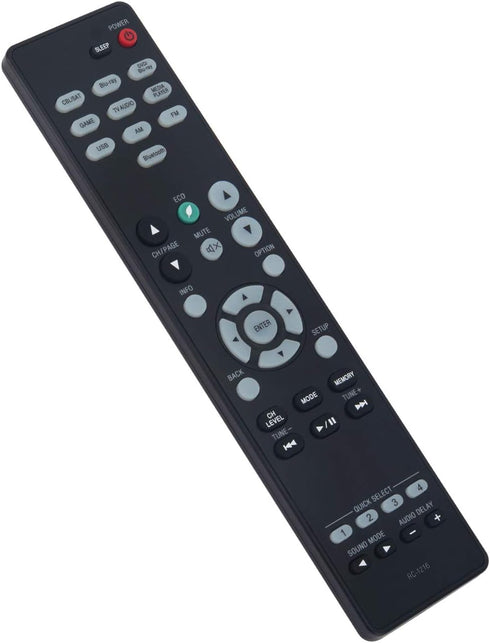RC-1216 RC1216 Replace Remote Control fit for Denon AV Surround Stereo Receiver AVR-S530BT AVR-S540BT AVR-X550BT AVR-X540BT AVR-X250BT AVRS530BT A...