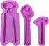 Hand Tools Silicone Chocolate Molds, 3 Packs Large Hammer Wrenches Pliers Construction Tools Baking Molds, 3D Fondant Mold for Cake Decoration Can...