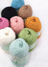 6-Pack 100% Merino Wool Yarn for Knitting and Crochet by Sunny Cat (01 Milky White) 780 Yards...
