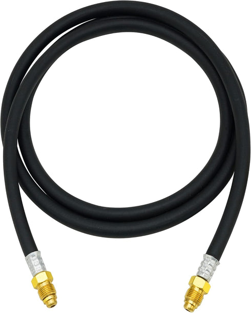 Inert Gas Welding Hose 6.56FT - Argon Flow Meter Regulator Adapter Hose - Mig Tig, 5/8" UNF-18RH Fittings...
