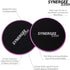 Synergee Core Sliders. Dual Sided Use on Carpet or Hardwood Floors. Abdominal Exercise Equipment...