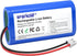 7.4V 2500mAh Li-ion Rechargeable Battery for Speaker/Remote Control Toy/Bluetooth Boom Box/Portable DVD Player/Outdoor Lighting...