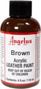Angelus Acrylic Leather Paint Brown 4oz...
