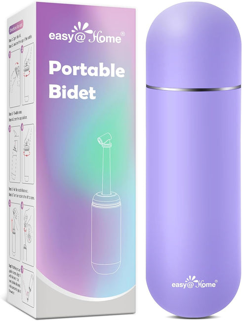 Portable Peri Bottle for Postpartum & Perineal Care: Easy@Home Handheld Bidet Perfect for Personal Hygiene Cleaning & Travel Friendly | 380ml Leak...