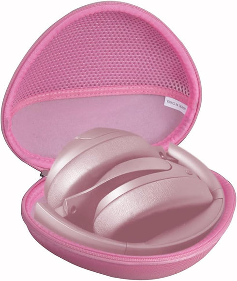Hermitshell Hard Travel Case for TOZO HT2 Hybrid Active Noise Cancelling Headphones (Pink)...