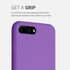 kwmobile Case Compatible with Apple iPhone 7 Plus/iPhone 8 Plus Case - TPU Silicone Phone Cover with Soft Finish - Orchid Purple...