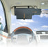 Car Visor Anti-Glare Sunshade Extender for Front Seat Driver or Passenger - 1 Piece...