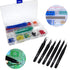QISF 560Pcs Breadboard Jumper Wires Assorted Kit, Preformed Breadboard U-Shape Jumper Wires 14 Assorted Length + 6PCS Staniless Steel ESD Anti-Sta...