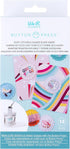 We R Memory Keepers Button Press Puffy Sticker and Shaker Shape Kit, Fastners Buttons Arts Crafts Sewing Notion Paper Supplies Scrapbooking Stampi...