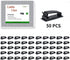 Cable Clips 50PCS, Self Adhesive Cable Management Clips, Cord Organizer Wire Clips Cord Holder for Appliances PC Wall Ethernet Cable Under Desk Ni...