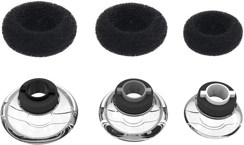Rayker Eartips Ear Gel Replacement for Voyager Legend, Noise Isolation Ultra Comfort Silicone Tips, in Ear Canal, S/M/L Size Included, 3 Pcs, Comp...