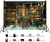 AOFOTO 7x5ft Halloween Photography Backdrop Witch Magic Cauldron Bookshelf in Spooky Room Party Decoration Chemistry Laboratory Skull Kids Adult P...