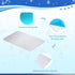 Rabbit Cooling Pad, 11.8x7.9 in Hamster Cooling Mat Pet Cool Plate for Rabbit Bunny Hamster Guinea Pig & Other Small Pets Stay Cool This Summer - ...