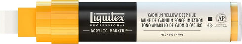 Liquitex Professional Wide Paint Marker, Cadmium Yellow Deep Hue...