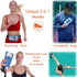 Ultimate Blue Waterproof Running Swimming Belt: Phone & Essentials Holder for Gym, Beach, Kayaking, Ski! Fits iPhone, Samsung - Touchscreen, IPX8 ...