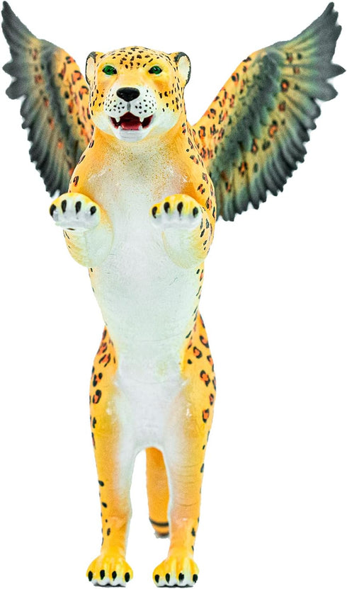 Randimals Leopard Figurine Toy Eagle Wings 5”, Premium Hard Rubber Animal Action Figure Toy, Hybrid Friend Encourages Adventure & Imagination...