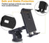 Car Tablet Mount Holder, Universal Dashboard Windshield Tablet Stand Cell Phone Holder Car Dash Mount Suction Cup Mount Compatible with iPad Pro/A...
