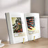 3 Pack 8 Inch Plate Stands for Display, Plate Holder Display Stand, Picture Frame Stand Black Metal Frame Holder Stands for Book,Small Easel,Decor...