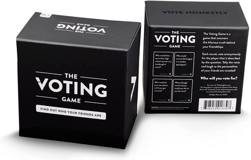 The VOTING GAME - The Hilarious Adult Party Card Game about Finding Out Who Your Friends are - Perfect for College Students, Fun Parties and Board...