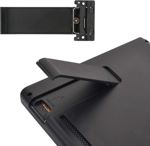 Kickstand Stand Replacement Repair Parts Back Shell Holder Back Bracket Repair Tool Kit Compatible with Switch Console, Transparent Storage Box In...