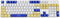 kutethy PBT Keycaps,135 Keys Constellation Style Keycaps for Cherry Gateron MX Switches Mechanical Keyboards (White)…...