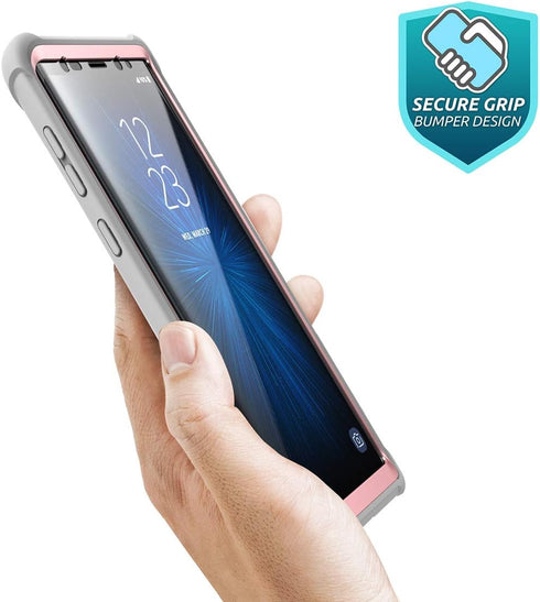 i-Blason Ares Designed for Galaxy Note 9 Case, Full-Body Rugged Clear Bumper Case with Built-in Screen Protector for Galaxy Note 9 2018 Release, P...