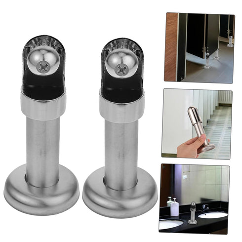 2 pcs Toilet partition Support Foot Restroom partition Support Foot Bathroom partition Hardware Restroom partition Accessories Toilet partition Ha...