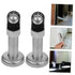 2 pcs Toilet partition Support Foot Restroom partition Support Foot Bathroom partition Hardware Restroom partition Accessories Toilet partition Ha...