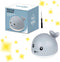 Baby Bath Toys,Bath Toys for 2 3 4 Year Old Baby Electric Induction Water Spraying Small Whale Seven Color Cycling Lights Induction Sprinkler Bath...