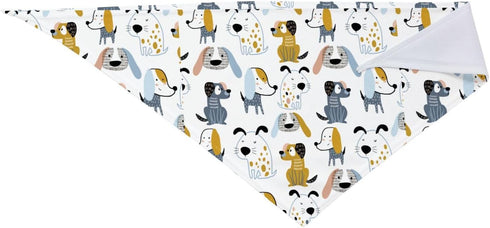 Dog Bibs Softy Kerchief for Dogs Cats,Washable Pet Bandanas for Small Large Puppies,Cute Dog Puppy Adjustable Triangle Neck Scarfs Birthday Gift...