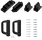 Retractable Baby Gates Full Set Wall Mounting Accessories with Brackets Anchors and Screws...