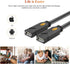 USB Splitter, ELECTOP 2 Ports USB A Hub, Dual Female Y Charging Splitter Cord Support iOS & Android System Data Sync & Charging...