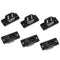 PNGKNYOCN IEC320 C8 2-Pin Male Plug Power Socket Connector AC 250V 2.5A Screw Mount Adapter ?6-Pack?...