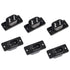 PNGKNYOCN IEC320 C8 2-Pin Male Plug Power Socket Connector AC 250V 2.5A Screw Mount Adapter ?6-Pack?...
