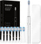 electric toothbrush, with 8 replacement brush heads and 1 travel box,sonic toothbrush for Adults and Kids,Portable rechargeable toothbrush for tra...
