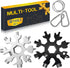 Stocking Stuffers for Men Dad Gifts, Multi Tool 2 Pack 18 in 1 Snowflake Hand Tools Christmas Xmas Gifts for Men and Women Outdoors Camping Portab...