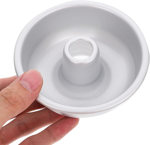 Luxshiny Angel Food Cake Pan Pound Tube Pan Hollow Cake Baking Tin Cake Mold Non-stick Donut Mold Doughnut Baking Pans for Baking Chiffon Cake Bak...