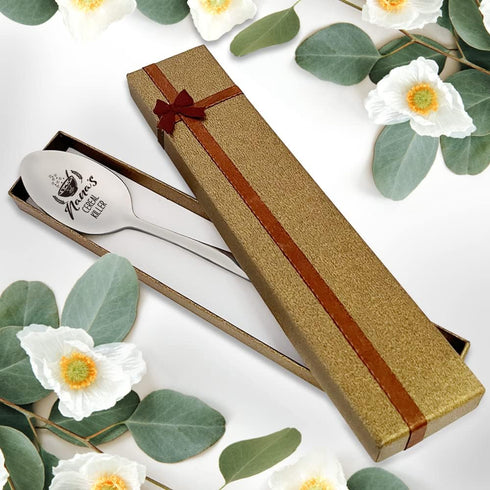 Spoon Gift for Nana, Nana's Cereal Killer, Mother’s Day Birthday Thanksgiving Christmas Gifts for Best Grandma, Grandmother Gifts from Granddaught...