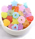 50 Pcs Jelly Sugar Soft Candy Slime Charms Easter DIY Craft Making Resin Jewery Making Kit, Resin Flatback Slime Beads Making Supplies for DIY Scr...
