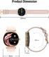 Holiday Smart Watches for Women Men, 1.32” Full Touch Screen Heart Rate/Sleep Monitor/Pedometer, IP68 Waterproof Fitness Watch for Android iOS Pho...
