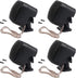4 Pcs 500W Car Speaker, TP-004A High Power Stereo Car Tweeter, Vertical Round Easy to Install Speakers for Surface Mounting on Car Truck and Boat....