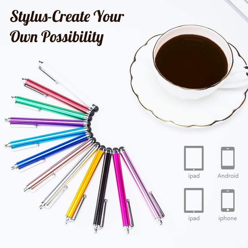 Briout Stylus Pens for Touch Screens, 36 Pack Capacitive Touch Screen Stylus, High Precision Stylus Compatible with All Universal Touch Screen Dev...