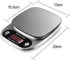 Digital Food Scale, 22 lbs/10kg Multifunction Kitchen Scale with Large Back-lit LCD Display and Tare Function for Cooking Baking Diets...