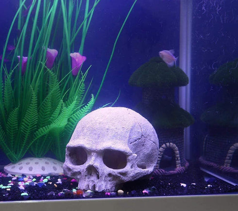 Aquarium Ornament - Emulational Skull Decor Resin decorations...
