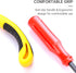 2PCS Upholstery and Construction Staple Remover with Tack Puller Tool, Nail Puller, Carpet Remover, for Removing Various Staples for Furniture, Fl...